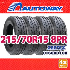 【AUTOWAY】 新品 215/70R15 サマータイヤ ZEETEX CT6000 ECO 15インチ 4本セット 夏タイヤ オートウェイ