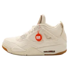 NIKE (ナイキ) ×Levi's AIR JORDAN 4 RETRO リーバイス エアジョーダン 4 レトロ ローカットスニーカー ホワイト US10.5/28.5cm AO2571-100のサムネイル