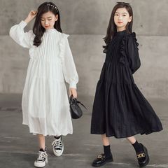 ワンピース 子供服 長袖 フォーマル 女の子 入学式 キッズ 七五三 卒園式 子供 ドレス キッズドレス お受験 面接 発表会 法事 長袖ワンピー