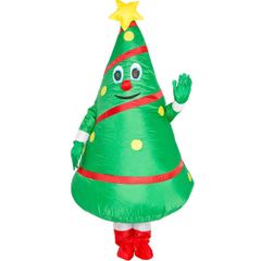 クリスマス コスチューム クリスマスツリー サンタ サンタ衣装 インフレータブ…