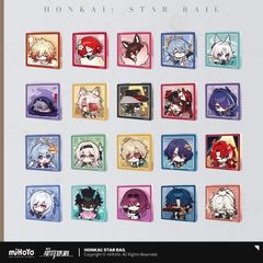 崩壊：スターレイル・公式　 流砂 マグネット（パム展覧会）景元　刃　カフカ　飲月　鏡流　アルジェンティ　Dr.レイシオ　花火　黄泉　アベンチュリン