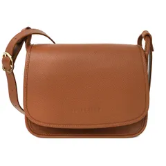 未使用級✨ロンシャン　ルフローネ　ボディバッグ　オールレザー　ロゴ型押し　シボ革 LONGCHAMP Longchamp ロンシャン ショルダーバッグ Le Foulonne