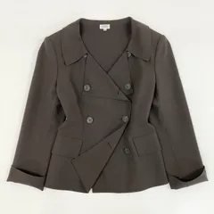 13f7 FOXEY フォクシー ダブルジャケット ブレザー サイズ42 カーキ レディース 女性用 羽織りのサムネイル