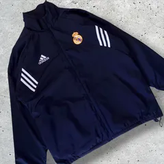 美品 00s y2k adidas × Real Madrid リバーシブル アンセムジャケット ブラック ラリーガ