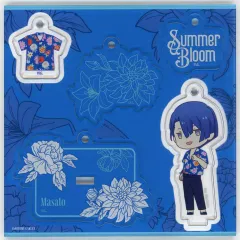 【中古】アクリルスタンド・アクリルパネル 聖川真斗 「うたの☆プリンスさまっ♪ SHINING STORE 10th Anniversary カスタマイズアクリルスタンド＆チャーム Summer Bloom ちびキャラVer.」