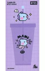 [중고] 머그컵·탕만 MANG(제이 호프) minini 텀블러(빨대 포함) [BT21]