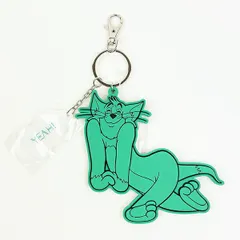トムとジェリー ビッグラバーチャーム(グリーン) キーホルダー トムジェリ