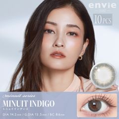 【安心のメーカー直販】envie アンヴィ ワンデー ミニュイインディゴ （10枚入り） カラコンワンデー 送料無料 度なし
