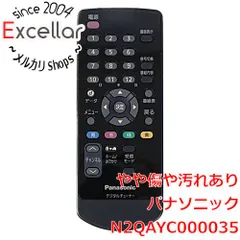 [bn:18] Panasonic　車載用地上デジタルチューナー用リモコン　N2QAYC000035のサムネイル