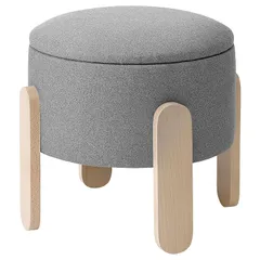 【IKEA】STOCKHOLM 2017プーフ サンドバッカ（直接取引のみ） STOCKHOLM 2017 Poof - Sandbakka dark blue (603.611.07