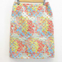 ジュンコシマダ JUNKOSHIMADA スカート タイト ドット スリット 総柄 a951587