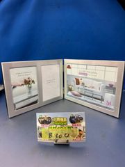 フォトフレーム アルミ フォールディング　3ウィンドー　未使用