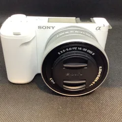 【全額返金保証】【最速発送】Sony デジタル一眼 VLOGCAM ZV-E10M2X ダブルズームレンズキット ホワイト 超美品 動作確認済