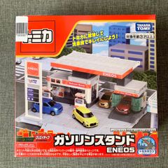 【訳ありお買い得‼︎】トミカタウン ビルドシティ ガソリンスタンド エネオス