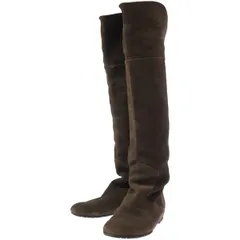 CORSO ROMA 9 コルソローマ 9 ロングスエードレザーブーツ  ブラウン 38