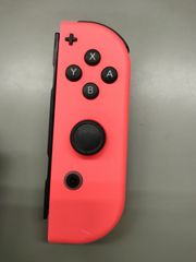 【中古Switchパーツ】純正 Joy-conコントローラー R ネオンレッド 動作確認済み【50-55】