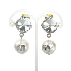 miu miu メタルイヤリング ハート - メルカリ