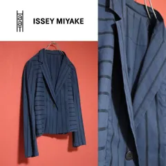 【美品】ISSEYMIYAKE HaaT チェック テーラード ジャケット 薄手 ISSEYMIYAKE HaaT チェック テーラード ジャケット 薄手