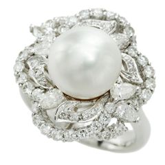 本物保証】 新品同様 リング 指輪 約6.1g プラチナ Pt900 ダイヤモンド  