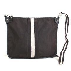 バリー ショルダーバッグ　斜め掛けかばん　ブラウン　美品　茶　BALLY　ナイロ