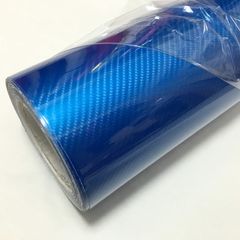 高品質】5Dカーボン調シート(4D柄ベース)152×30cm ブルー - メルカリ