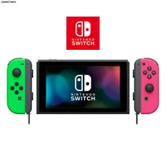 (本体)マイニンテンドーストア限定 Nintendo Switch(ニンテンドースイッチ) カスタマイズ Joy-Con(L) ネオングリーン/(R) ネオンピンク Joy-Conストラップ ブラック(HAC-S-KAYAA) 任天堂