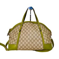 GUCCI グッチ オールドグッチ ミニボストンバッグ GG柄 2way