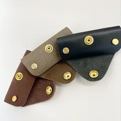 キーケース(ブラック、ブラウン、ベージュ)本革　レザー