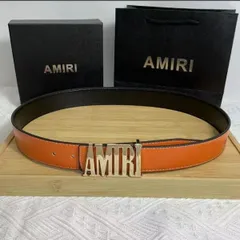 AMIRI アミリ ベルト gold orange#fgds