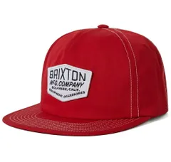 Brixton Coleson HP Snapback Hat Cap Red キャップ 送料無料