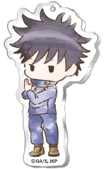 【中古】キーホルダー 伏黒恵 「呪術廻戦 レトロちっく アクリルキーホルダー」