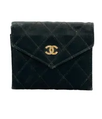 ヴィンテージ　CHANEL サテン ブラック コインケース 2025年最新】コインケース シャネル サテンの人気アイテム