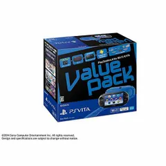 (本体)PlayStation Vita(プレイステーションVita) Value Pack Wi-Fiモデル ブルー/ブラック(PCHJ-10022) ソニー・コンピュータエンタテインメント