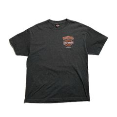 希少】2004年製 ハーレーダビッドソン 両面プリント Tシャツ USA製 L 