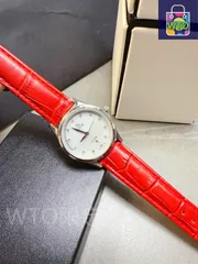 OMEGA オメガ レディース腕時計 32mm｜クオーツ×マルチカラーレザー｜本日限定特価新品未使用-WTO輸入2-WTO店名をご確認ください-OU83