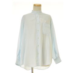 LANVIN Collection スタンドカラー シャツ ブラウス 40 L - メルカリ