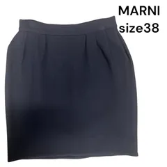 マルニMARNI《新品タグ付》ウールミニスカート38ライトブルー
