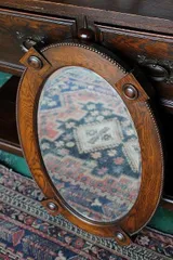 ★送料無料★イギリスアンティーク家具 壁掛けミラー ミラー 鏡 ウォールミラー 英国製 A-36