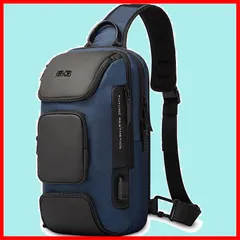 【即日発送】ワンショルダーバッグ 斜めがけバッグ メンズ 肩掛けバッグ 斜めがけ 防水 人気 大容量 ボディーバッグ iPad収納可能 ショルダーバッグ 通勤 ボディバッグ 旅行 [YESLAU]