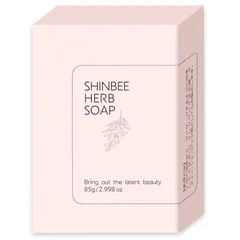 shinbee シンビ 韓方 NEW ハーブ 石鹸 85g 固形石鹸 シンビ 韓方 石っけん 「 毛穴 洗浄 洗顔料 クレンジング メイク落とし から 全身 洗える 」 天然 韓国コスメ 石鹸シャンプー せっけん 乾燥 保湿 0