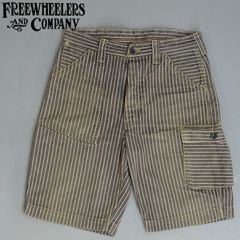 美品 フリーホイーラーズTRACKWALKER OVERALLSストライプパンツ - メルカリ