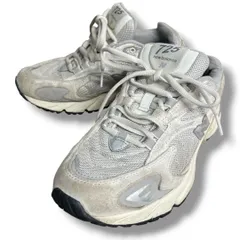 NEW BALANCE ML725UF ニューバランス 白・灰 ホワイト・グレー white・gray 24cm レディース スニーカー 靴 シューズ プラスエスW-No.337