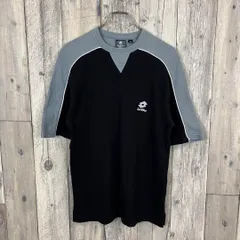 OLD Lotto 90s ロット Vガゼット ラグラン 半袖 Tシャツ M