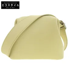 OSOI オソイ 美品 MINI BROT レザー ショルダーバッグ レディース イエロー バター