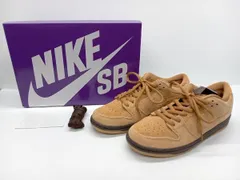 NIKE SB Dunk Low Pro 'Wheat' BQ6817-204　ナイキ SB ダンク ロー プロ 'ウィート' 　スニーカー　ブラウン　27.5cm　黒タグ・箱あり