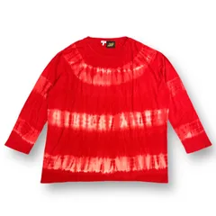 国内正規 LOEWE × Paula's Ibiza パウラズイビザ コラボ タイダイ ロングスリーブ Tシャツ カットソー ロエベ H616341X09  レッド系 M  77689A3のサムネイル