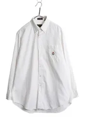 【お得なクーポン配布中!】 90s チャップス ラルフローレン 長袖 ボタンダウン シャツ メンズ L 程/ オールド ポロ 長袖シャツ ワイシャツ オックスフォード コットン