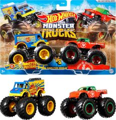 MATTEL HOT WHEELS マテル ホットホイール モンスタートラック 2パック ミニカー