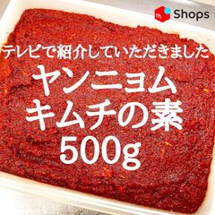 ヤンニョム  キムチ の素 500g ヤンニョン　クール便で発送