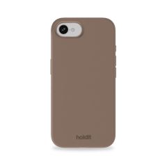 【特価商品】iphoneケース (シリコン/ワイヤレス充電可能/強力なグリップ) iPhone16e カバー ケース スマホ モカブラウン) / 16e (iPhone スマホケース Holdit